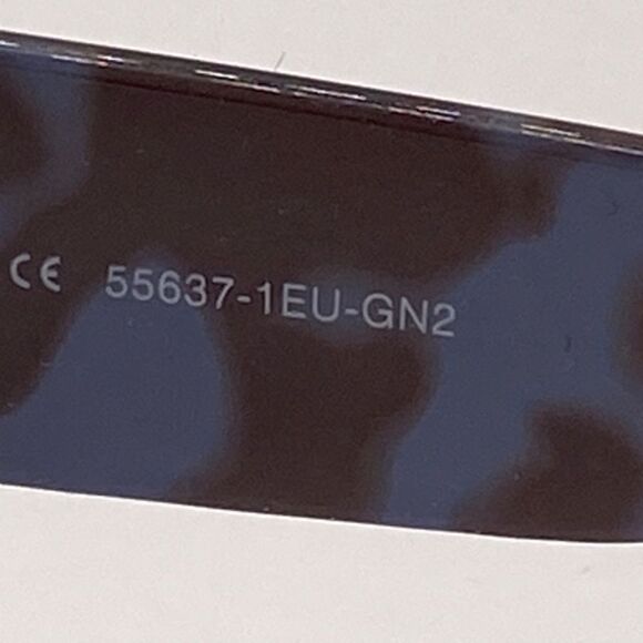 New Womern’s Oversized Retro Sunglasses Black and Blue - Picture 6 of 8